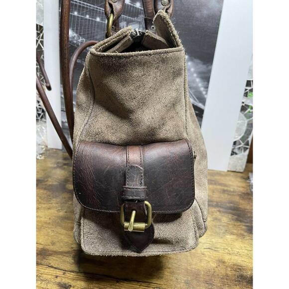 Vintage Designer JUAN ANTONIO LEATHER Hand Bag Made in the U.S.A. - Picture 3 of 16